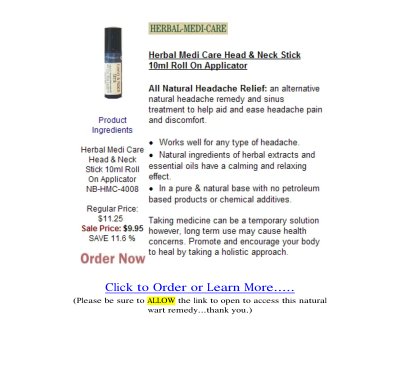 Treat Headaches Naturally